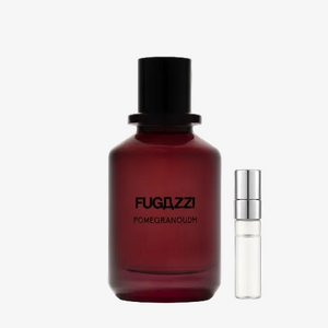 Fugazzi Pomegranoudh Extrait kvepalų buteliukas ir mėginuko atomaizeris – Aromatale