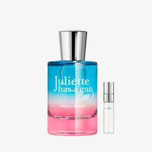 Juliette has a Gun Miami Shake EDP smaržu paraugs ar atomaizeru 3ml 5ml 10ml – svaigs tropisks unisex aromāts, Aroma Tale