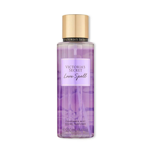 Victoria's Secret Love Spell vartalosumu 250 ml naisille, persikan ja kirsikankukkien nuotteja – raikas hedelmäinen body mist arkeen, Aroma Tale