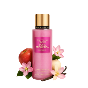 Victoria's Secret Pure Seduction Shimmer vartalosumun pullo 250 ml – kimalteleva hedelmäinen tuoksu naisille iltaan, Aroma Tale