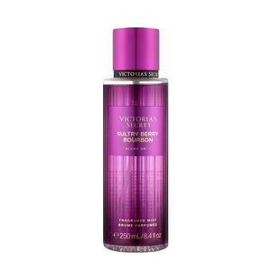 Victoria's Secret Sultry Berry Bourbon kūno dulksna 250 ml moterims su uogų ir šiltomis gurmaniškomis natomis – saldus body mist rudeniui
