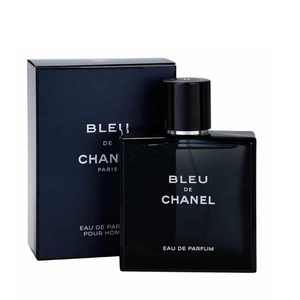 Bleu de Chanel EDP hajuveden pakkaus ja pullo – elegantti miesten sitrusten ja puun tuoksu, Aroma Tale