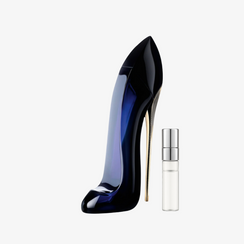 Carolina Herrera Good Girl EDP hajuvesinäyte atomisoijalla 3 ml, 5 ml, 10 ml – vietteleva makea iltatuoksu naisille, Aroma Tale
