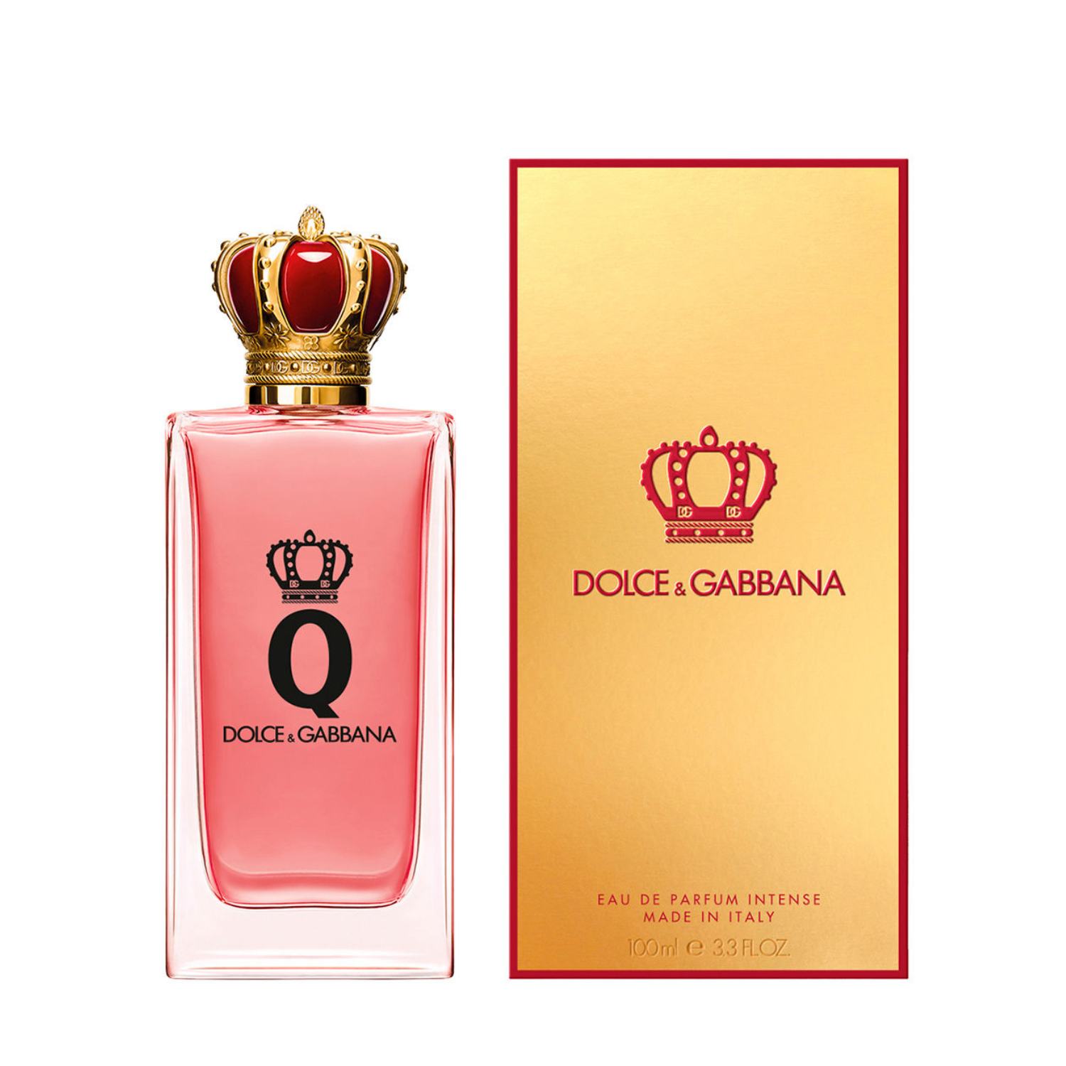 Dolce & Gabbana Q kvepalų pakuotė ir buteliukas – Aromatale