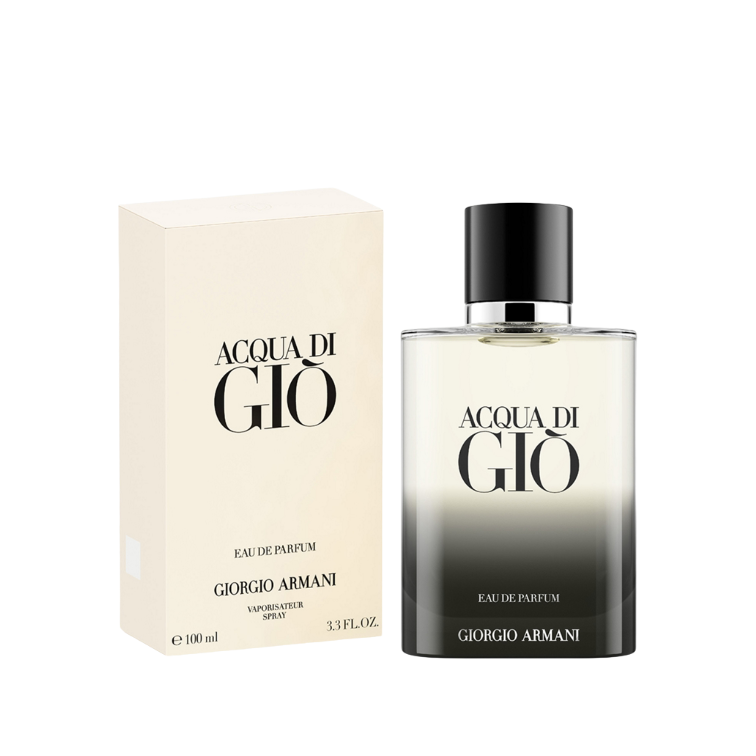 Giorgio Armani Acqua di Giò EDP kvepalų pakuotė ir buteliukas – Aromatale