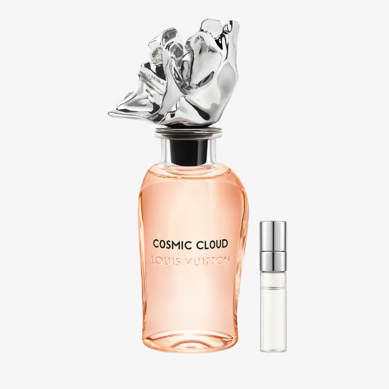 Louis Vuitton Cosmic Cloud Extrait de Parfum kvepalų mėginukas su atomaizeriu – prabangus šiltas aromatas