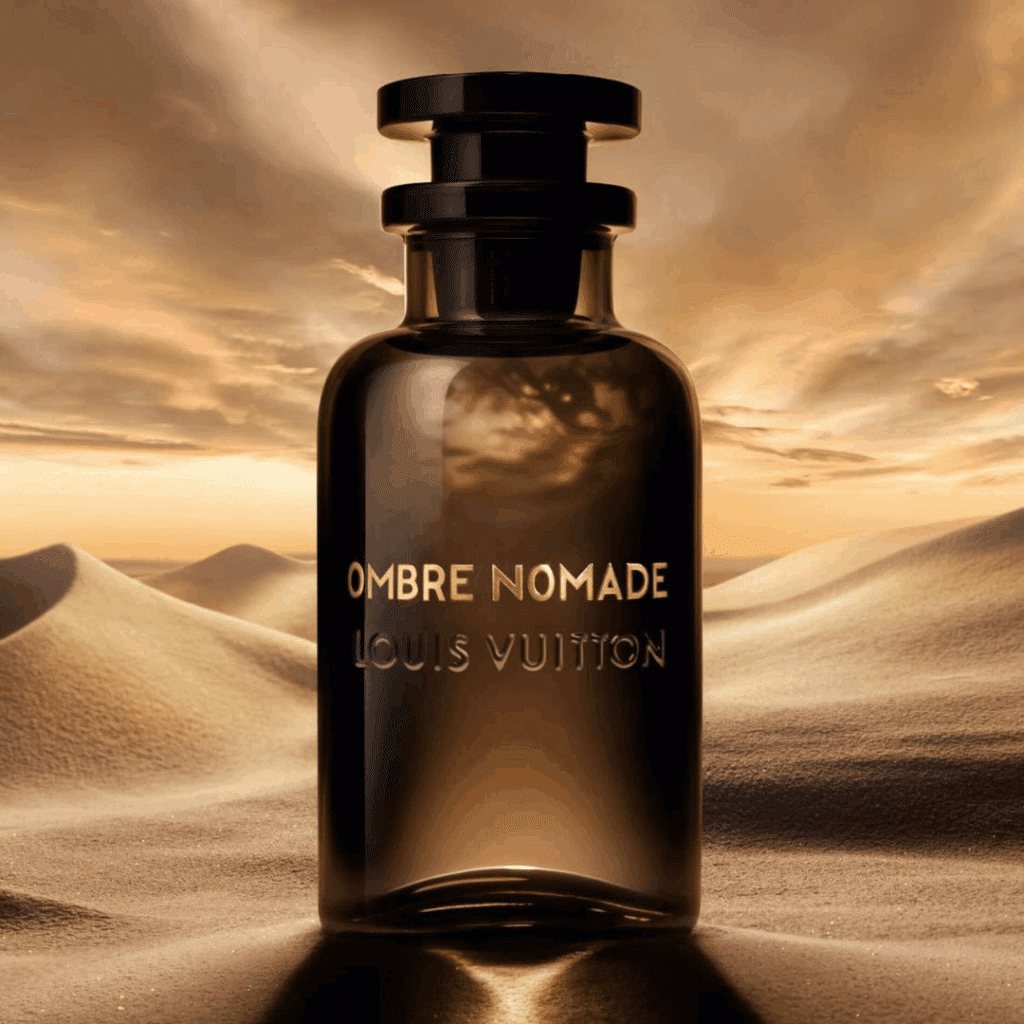 Louis Vuitton Ombre Nomade EDP kvepalų buteliukas – rytieškas unisex oud aromatas