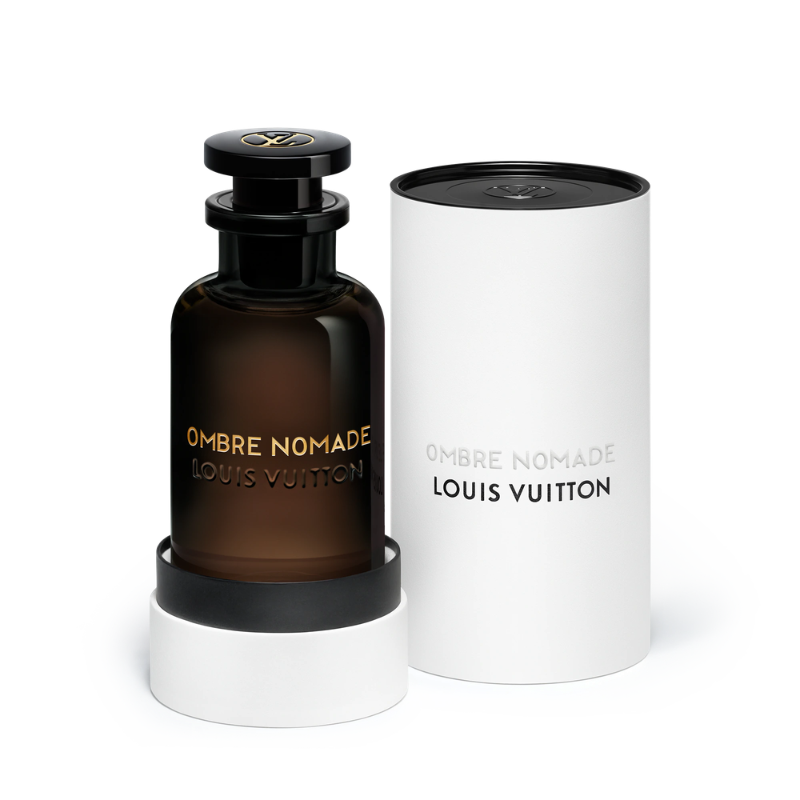 Louis Vuitton Ombre Nomade EDP kvepalų pakuotė – prabangiū unisex nišiniai kvepalai