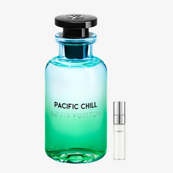 Louis Vuitton Pacific Chill EDP smaržu paraugs ar atomaizeru – svaigs citrusu unisex aromāts vasarai, Aroma Tale