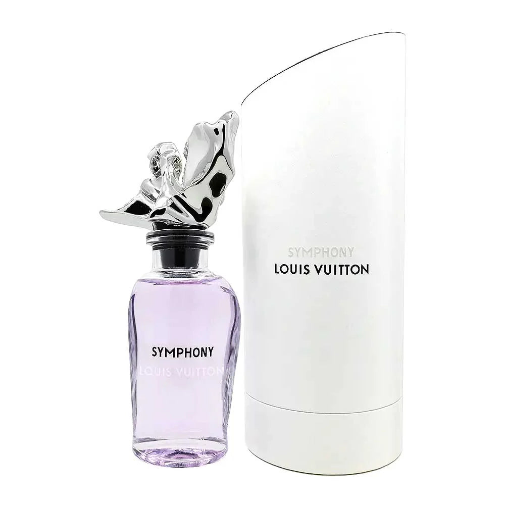 Louis Vuitton Symphony Extrait de Parfum produkto nuotrauka – prabangiūs unisex kvepalai su citrusų natomis