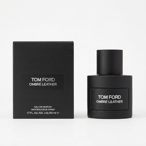 Tom Ford Ombre Leather EDP kvepalų buteliukas ir pakuotė – Aromatale