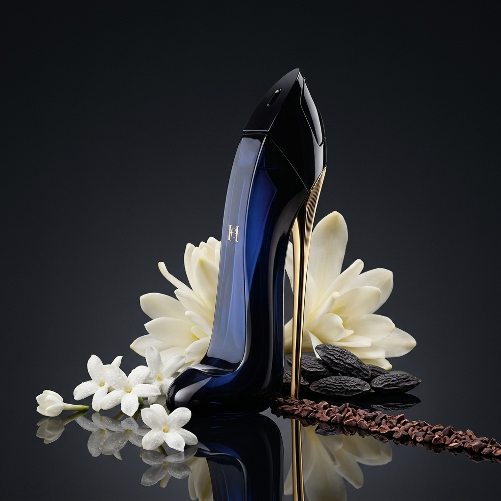 Carolina Herrera Good Girl EDP parfüümipudel valgete õitega