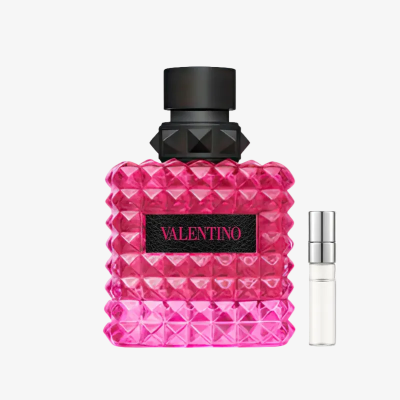Valentino Born In Roma Donna Extradose EDP kvepalų mėginukas su atomaizeriu 3ml 5ml 10ml – intensyvi vanilė ir jazminas moterims, Aroma Tale